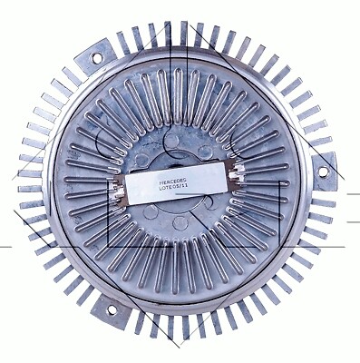 NRF 49063 Clutch, radiator fan for MERCEDES-BENZ | eBay