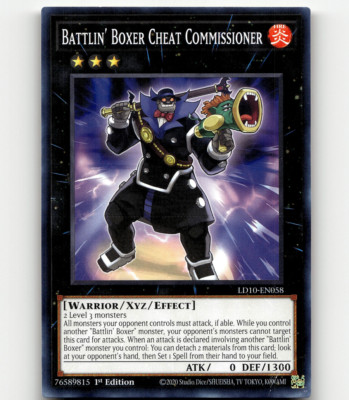 Yugioh Battlin' Boxer Cheat Commissioner LD: Soulburning Volcano