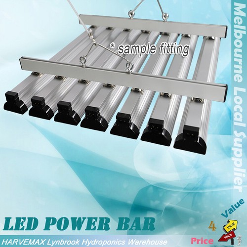 Hydroponic LED Bar Grow Light 24W/36W Microgreen Vege Farm Samsung 6500K&Rack - Picture 4 of 6