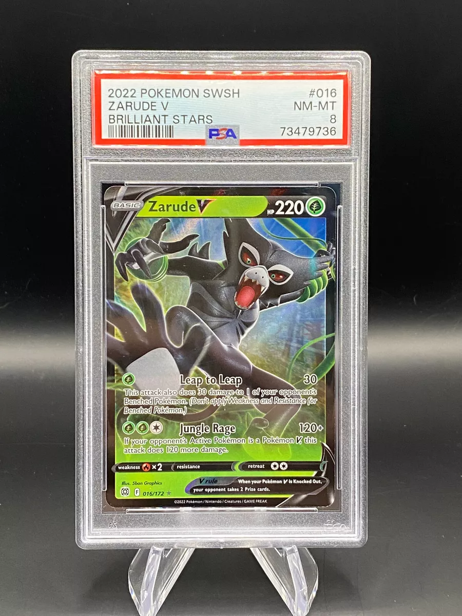 A PSA 10 Zarude V Japanese Pokemon card