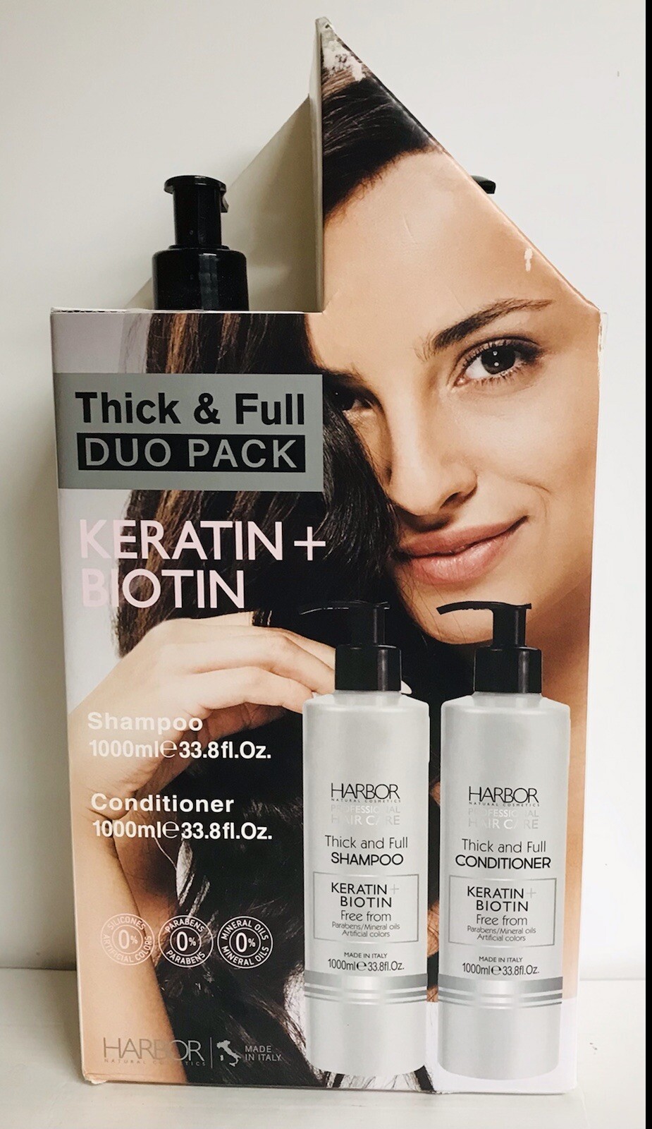 2Pack Harbor Thick & Full Shampoo & Conditioner with Keratin