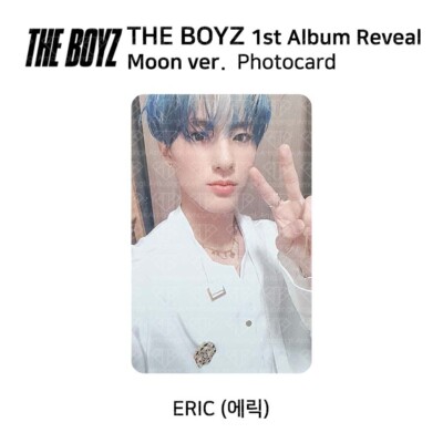 THEBOYZ ドボイズ ドボ エリック mmt トレカ マミュテ reveal THE BOYZ 1st album REVEAL Official Photocard MOON Version K