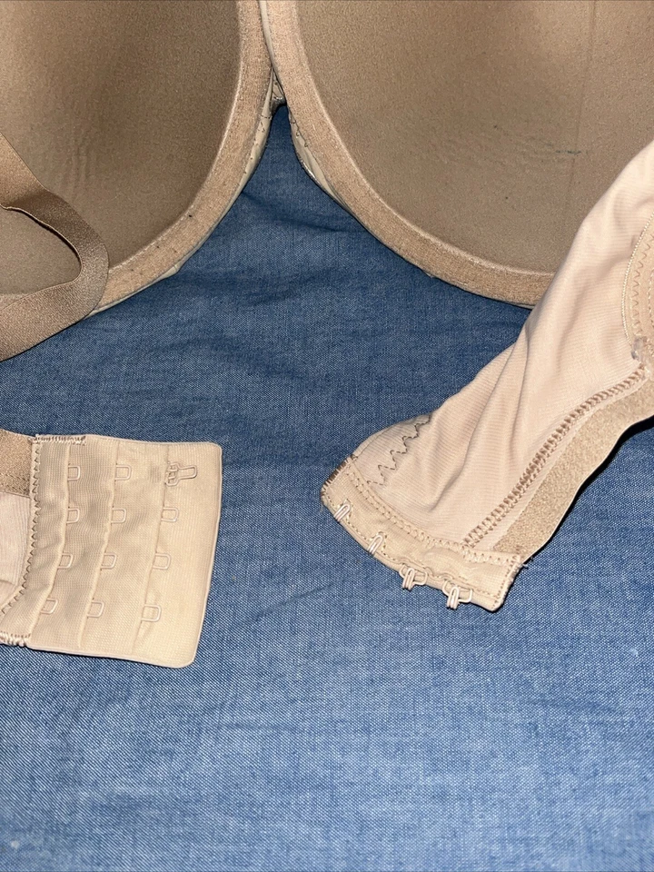 Sujetador Soma 42G Beige Floral Lunares Impresionante Soporte Balconette UW Se muestra Foto 3 de 4