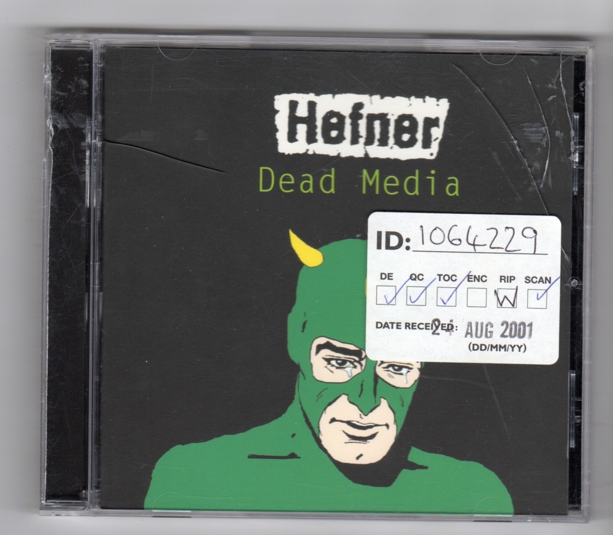 (HZ86) Hefner, Dead Media - 2001 CD