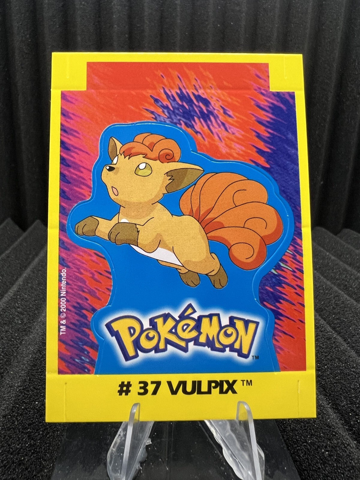 Vulpix #37 - Navarrete Kanto Buildable Card 2000s Vintage - Pokemon Card