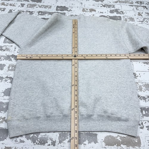 Vintage Moorehead State Sweatshirt Men Large Gray Crew Neck Sweater 80s 90s USA - Picture 6 of 9