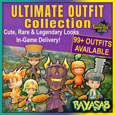   Fantasy Life i   Ultimate Outfit Collection | 100 Custom Gear Sets