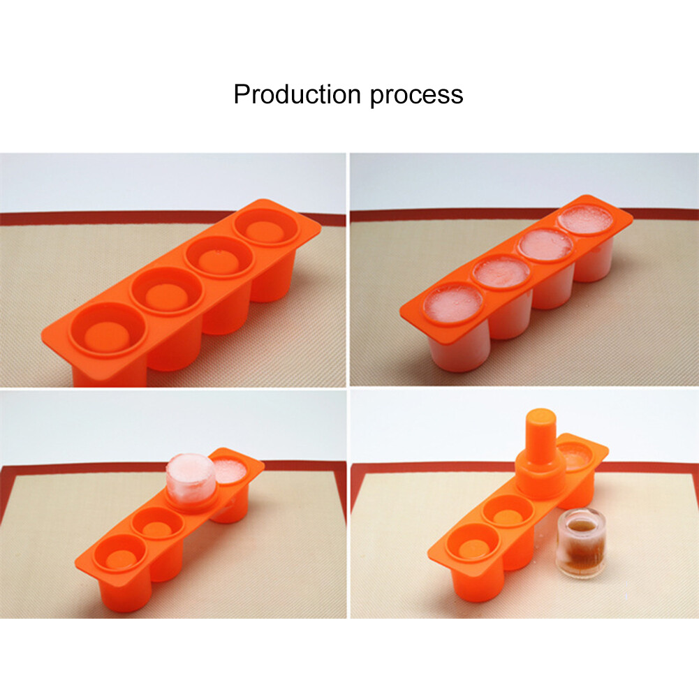 Nonstick Silicone Cake Cement Flower Pot Mold Home Garden Decor Color