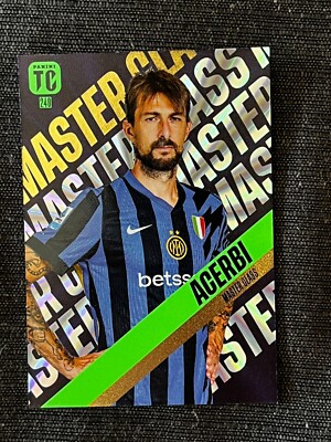 CARTE CARD PANINI TOP CLASS 2025 MASTER CLASS FRANCESCO ACERBI INTER MILAN # 240