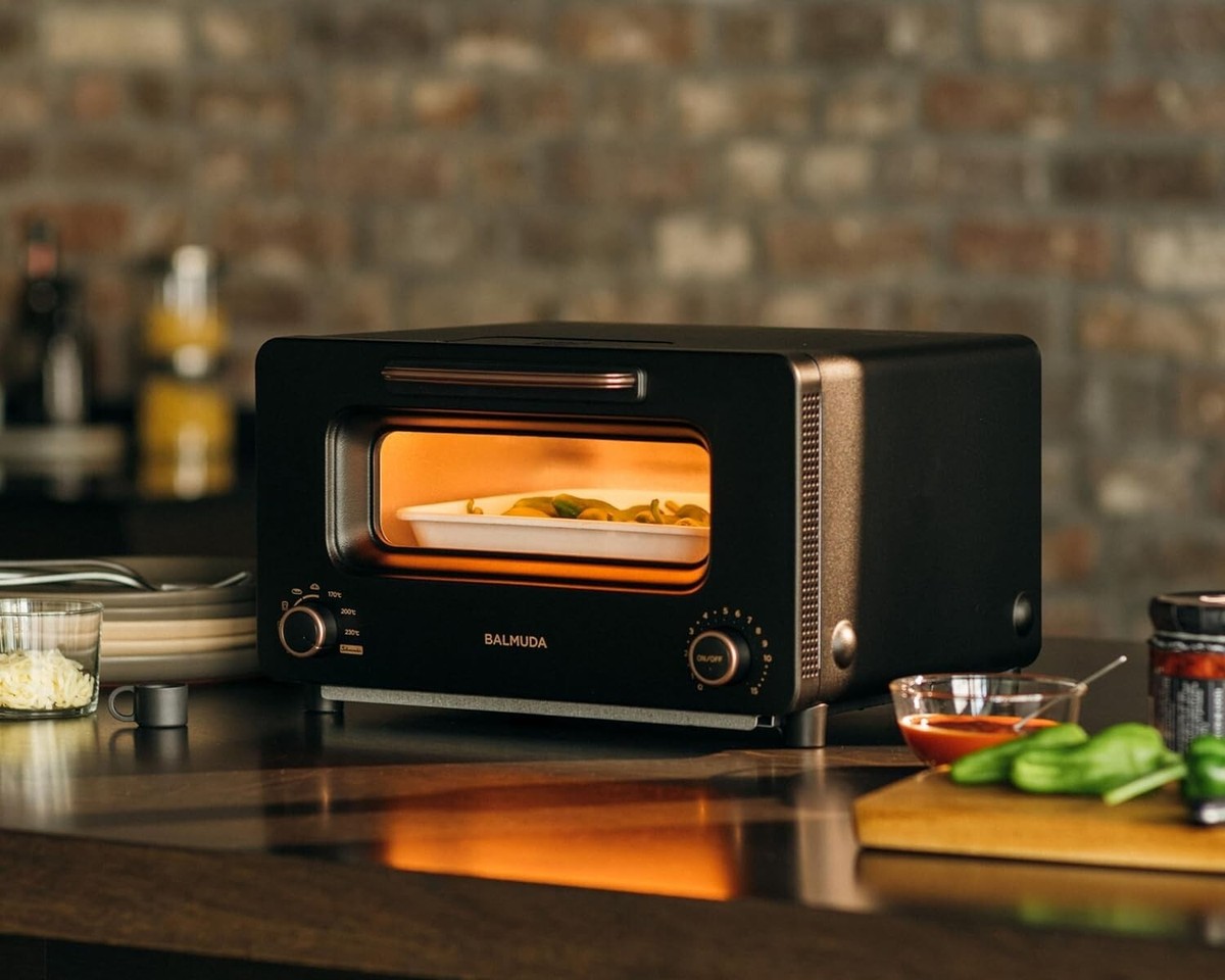 BALMUDA The Toaster Pro K11A-SE-BK Steam Toaster Black BALMUDA The Toaster Pro K11A-SE-BK Steam Toaster Black