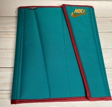 Vintage 1994 Nike Swoosh Mead Trapper Keeper Style Binder, Tablet Teal Maroon