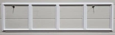 CLOPAY Garage Doors MADISON 611 WHITE Replacement Window Inserts/LONG Panel