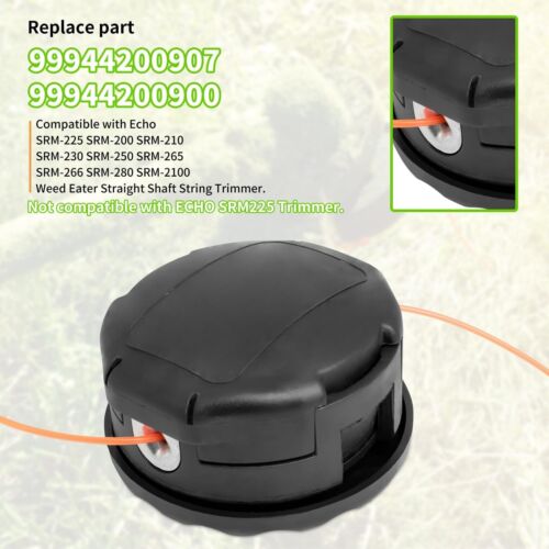 3 Pack High-Quality-String-Trimmer-Head-For-Speed-Feed-400-Echo-SRM-225-SRM-230 - 第 4/6 張圖片