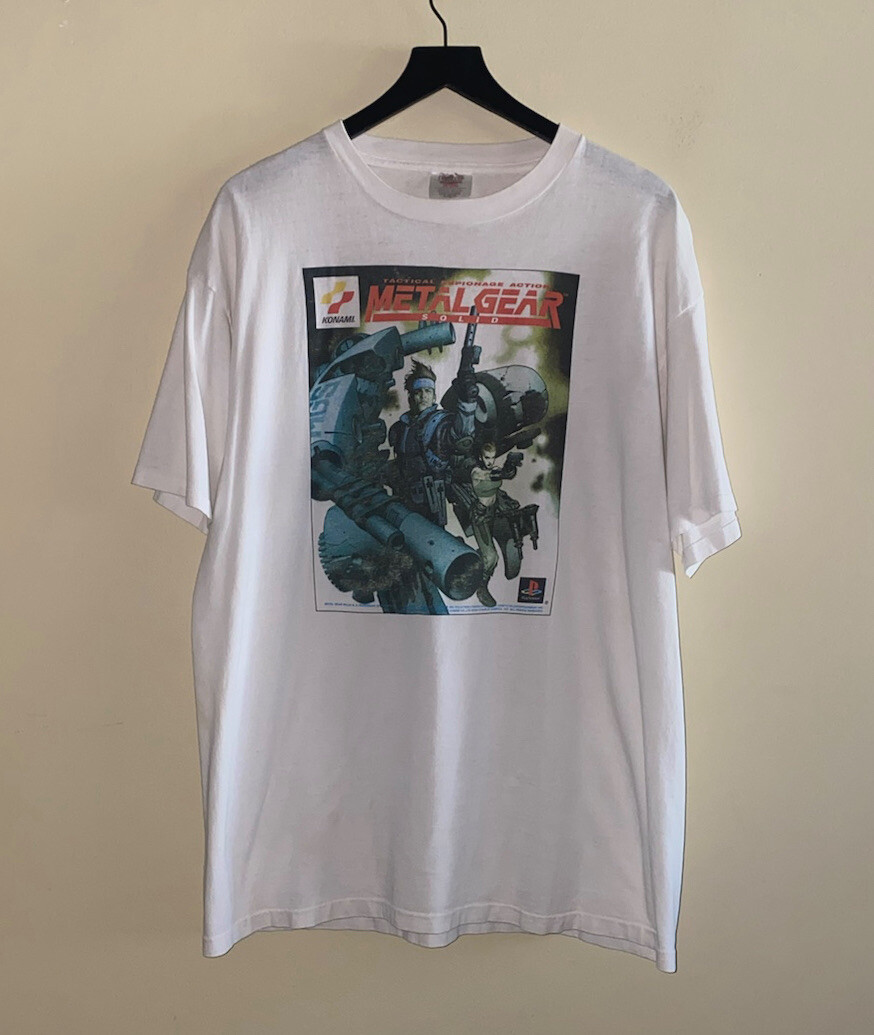 metal gear solid shirt