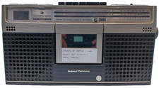 Vintage National Panasonic RS-462S Tape Recorder FM AM Radio (Loc B-7)