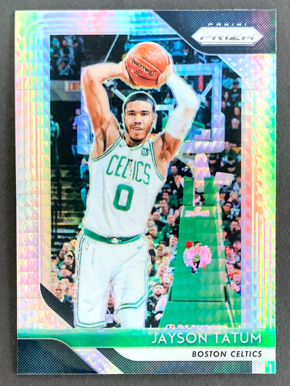 Jayson Tatum 2018-19 Panini Prizm #118 Hyper Boston Celtics 2nd year