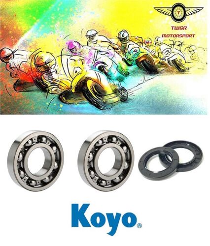 Koyo Kawasaki KMX200 Engine Crank Crankshaft Main Bearings & Seals - Picture 2 of 2