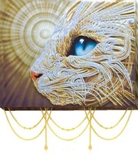 Bead embroidery kit Latte needlework kit Art canvas beadwork pattern