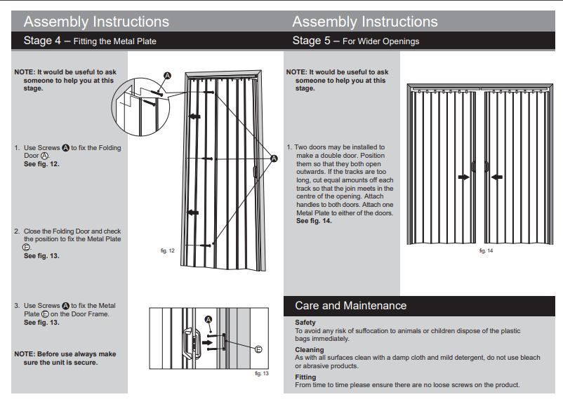 White Oak Effect Folding Door eBay