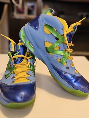 Nike Jordan Melo M9 ''Easter'' University Blue/Poison Green/Blitz 551879-415 Sz 12
