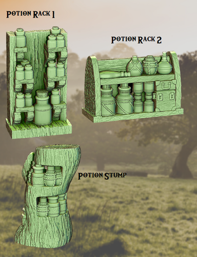 Potion Shoppe Scatter - Pathfinder - Dungeons & Dragons - RPG - Tabletop - Gelände - Bild 5 von 17