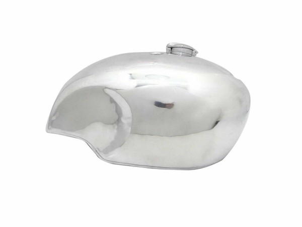 BSA A65 Spitfire 4 Gallonen Chrom-Kraftstofftank Mit Tankdeckel-image