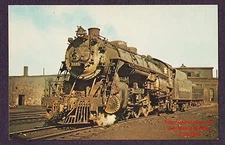 LMH Postcard DELAWARE LACKAWANNA & WESTERN 4-6-2 Pacific 1131 DL&W EL Erie 1940s