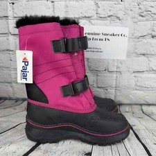 RARE SAMPLE - Pajar Fleece Fur Lined Winter Boots Pink Women's Size 7 NEW