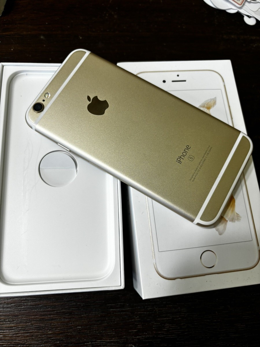 Apple iPhone 6S 16- Gold- Unlocked | Rare iOS 13.7 |FAST- GRADE A
