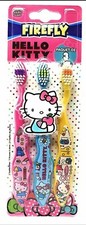   Firefly Hello Kitty Toothbrush 3 Value Pack Soft Bristles for Children
