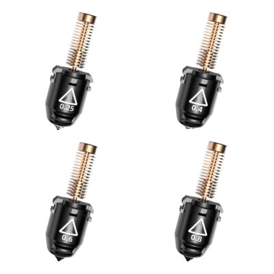 Goshyda Upgrade Nozzle Hotend Kit voor AD5X 3D-printer, 3PCS Volledig
