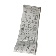 Heidi Grace Stickers Color Your Own Doodle Dog Scrapbooking