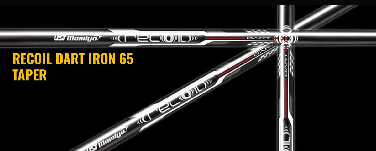 UST Mamiya Recoil Dart 65/90/105 .355 Taper Iron Shaft Set F2-A