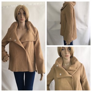 zara wraparound collar coat