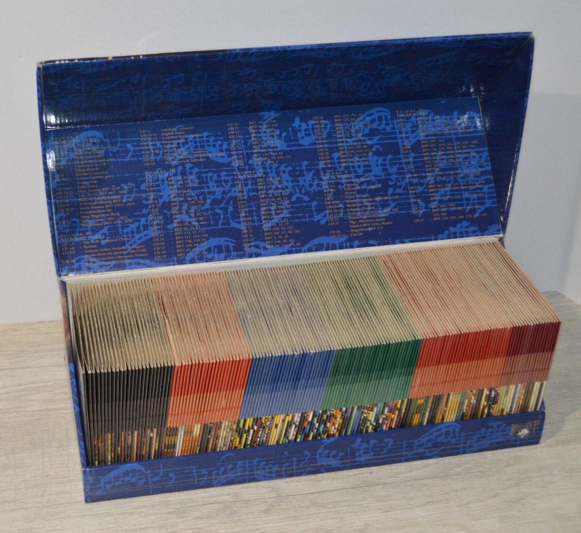 バッハ コンプリートワークス 155CD ボックスセット Bach