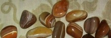 1 Red Sardonyx Tumbled Gemstone 15/16" - 1-3/8" Med./Lg. Sz.