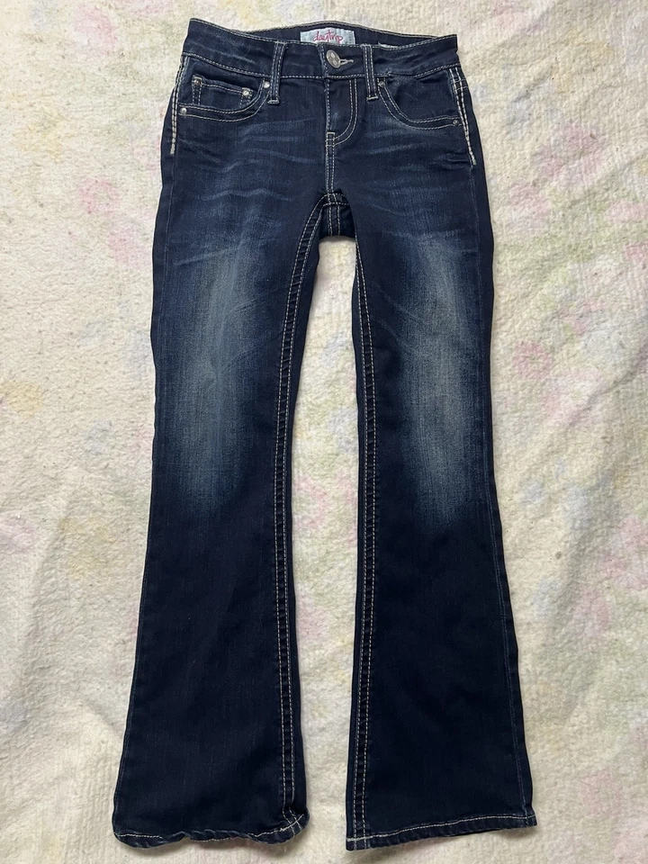 Jeans Daytrip Niñas Azul Corte Bota Talla 12 Juvenil Foto 2 de 4