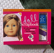American Girl Doll Scrapbook Kit w/ Idea Booklet, Passport Stickers