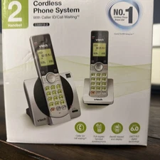 VTech CS6919-2 DECT 6.0 2-Handset Cordless Phone (open Box)