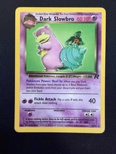 Dark Slowbro 29/82 Rare Team Rocket Pokemon Card Regular Unlimited LP