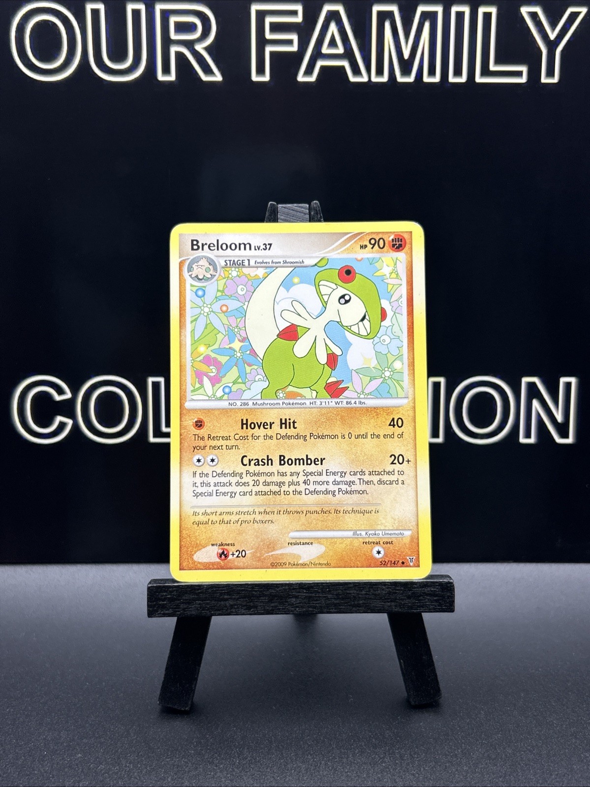 Pokemon TCG Breloom Lv.37 Platinum Supreme Victors 52/147 Regular Uncommon