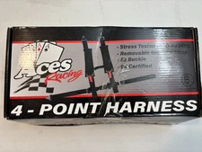 Aces Racing 4-Point Harness with EZ-Buckle E4 Certified New