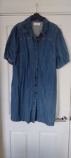Women's Monsoon Denim Dress Size 18