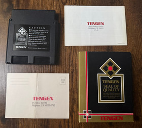 tengen Rolling Thunder complete in box nintendo nes game nr-MINT