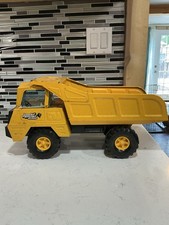Vintage Nylint Jumbo Dump Truck Pressed Steel Toy Made in USA Yellow Large