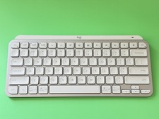 Logitech MX Keys Mini Wireless Illuminated Keyboard - Pale Gray TKL Bluetooth