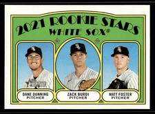 2021 Topps Heritage - Matt Foster, Zack Burdi, Dane Dunning 3208