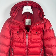 Moncler Demar Men's Down Puffer Jacket - Size 3 (M/L) - Red