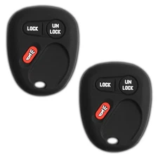 2 Key Fob Remote Skin Shell Case Cover for Chevrolet GMC 15042968