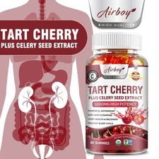 Tart Cherry - Antioxidant Rich Gout Arthritis Pain Relief,Mobility & Flexibility